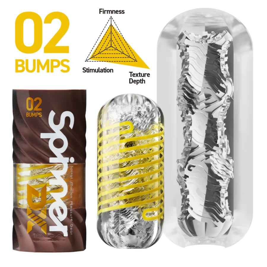 TENGA SPINNER DX 02 BUMPS - Image 2